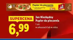 Lidl Jan Niezbędny, papier do pieczenia oferta