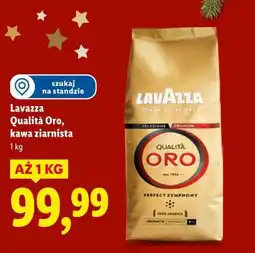 Lidl lavazza Qualità Oro, kawa ziarnista oferta