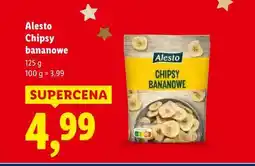 Lidl Alesto, Chipsy bananowe oferta