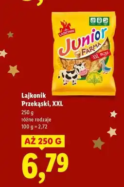 Lidl Lajkonik Przekąski, XXL oferta