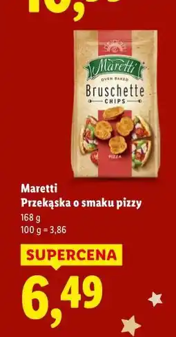 Lidl Maretti, przekąski o smaku pizzy oferta