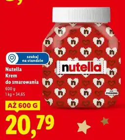 Lidl Krem Nutella do smarowania oferta