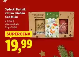 Lidl Sądecki Bartnik, Zestaw miodów Cud Miód oferta