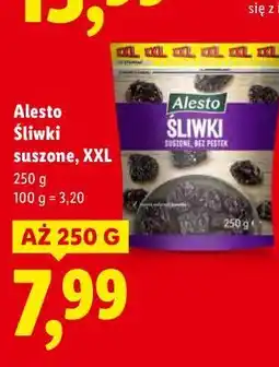 Lidl Alesto, śliwki suszone XXL oferta