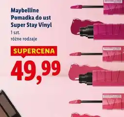 Lidl Maybeline Pomadka do ust Super Stay Vinyl oferta