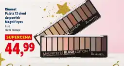 Lidl Rimmel Paleta 12 cieni do powiek Magnif'eyes oferta