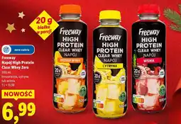 Lidl Freeway Napój High Protein Clear Whey Zero oferta