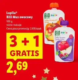 Lidl Lupilu BIO Mus owocowy oferta