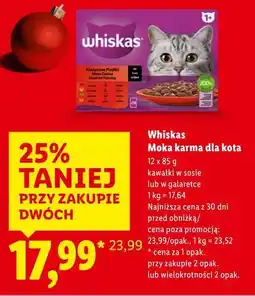 Lidl Whiskas Mokra karma dla kota oferta