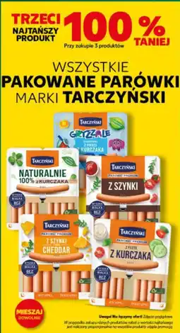 Kaufland Wszystkie pakowane parówki marki Tarczyński oferta