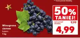 Kaufland Winogrona ciemne luzem oferta