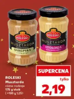 Kaufland Roleski, musztarda oferta
