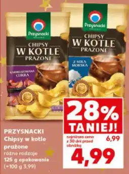 Kaufland Przysnacki, chipsy w kotle prażone oferta