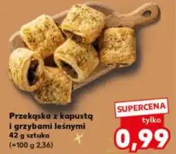 Kaufland Przekąski z kapustą i grzybami leśnymi oferta