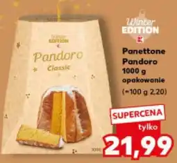 Kaufland Panettone Pandora 1000 g opakowanie oferta