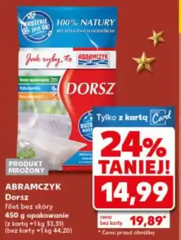Kaufland Abramczyk, dorsz oferta