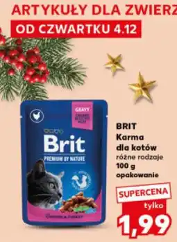 Kaufland Britt, karma dla kotów oferta