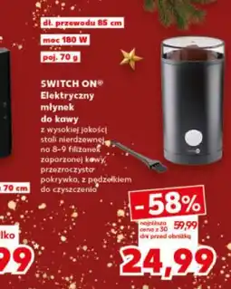Kaufland Elektryczny młynek do kawy oferta