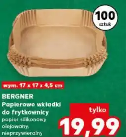 Kaufland Papierowe wkładki do frytkownicy oferta