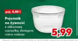 Kaufland Pojemnik na żywność z silikonową uszczelką oferta