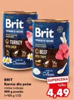 Kaufland Brit, karma dla psów 400 g puszka oferta