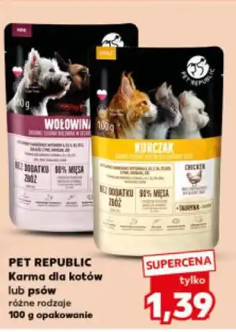 Kaufland Pet Republic, karma dla kotów oferta