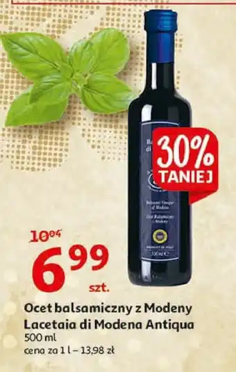 Auchan Ocet balsamiczny z modeny 1 SZT 500 ML oferta