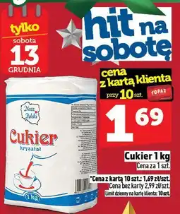 Topaz Cukier kryształ 1kg TOPAZ oferta