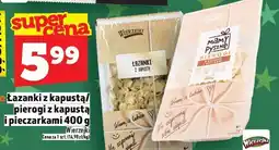 Topaz Łazanki z kapustą/pierogi z kapustą i pieczarkami Wierzejki 400g oferta