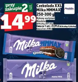 Topaz Czekolada XXL Milka MMAX 240-300g oferta