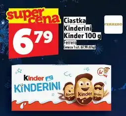 Topaz Ciastka Kinderini Kinder 100g Ferrero oferta