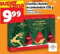 Topaz Ciastka choinki w czekoladzie 128 g Kopernik oferta