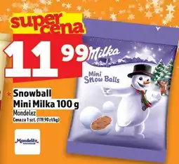 Topaz Czekolada Snowball Mini Milka 100 g oferta