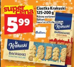 Topaz Ciastka Krakuski Bałwanki 125-200 g oferta