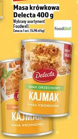 Masa krówkowa Delecta 400 g