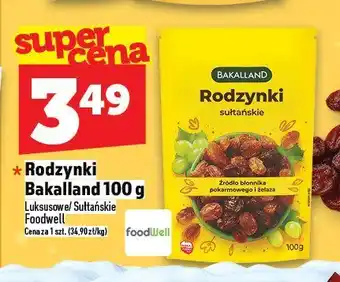 Rodzynki Bakalland 100 g