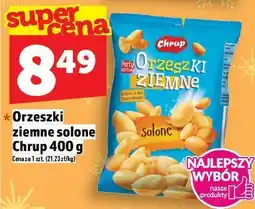 Topaz Orzeszki ziemne solone Chrup 400 g oferta