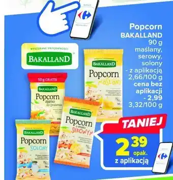 Auchan Popcorn solony 1 SZT 90 G oferta