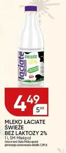 Chata Polska Mleko bez laktozy Łaciate oferta