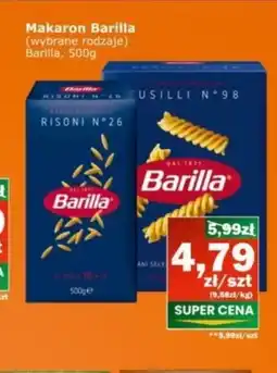 Społem Makaron Barilla oferta