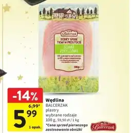 Intermarche Wędlina Balcerzak oferta