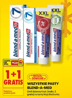 Biedronka Wszystkie pasty Blend -a-Med oferta