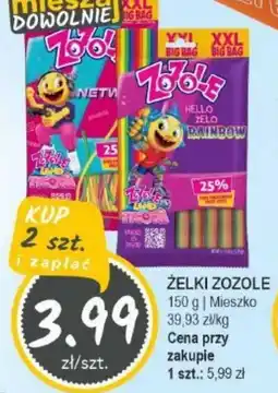 Słoneczko ŻELKI ZOZOLE oferta