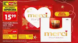 Biedronka Czekoladki Merci opak. 250g różne rodzaje oferta