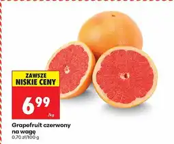 Biedronka Grapefruit czerwony na wagę Biedronka oferta