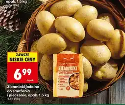 Biedronka Ziemniaki jadalne do smażenia i pieczenia, opak. 1,5 kg Biedronka oferta
