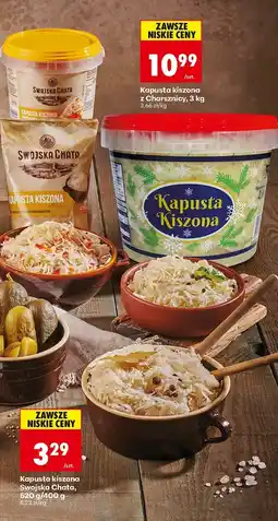Biedronka Kapusta kiszona Swojska Chata, 520 g/400 g oferta