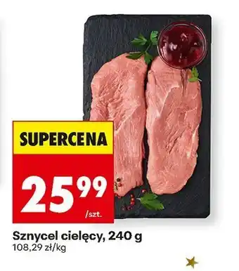 Biedronka Sznycel cielęcy, 240 g Biedronka oferta