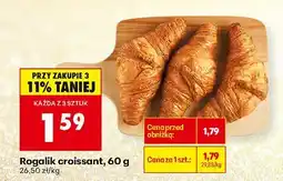 Biedronka Rogalik croissant, 60 g Biedronka oferta