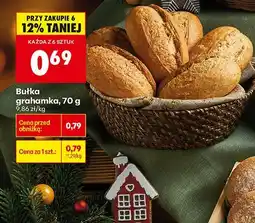 Biedronka Bułka grahamka, 70 g Biedronka oferta